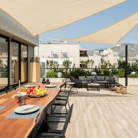 5Bd Luxury Penthouse With Sea View Atenas Exterior foto