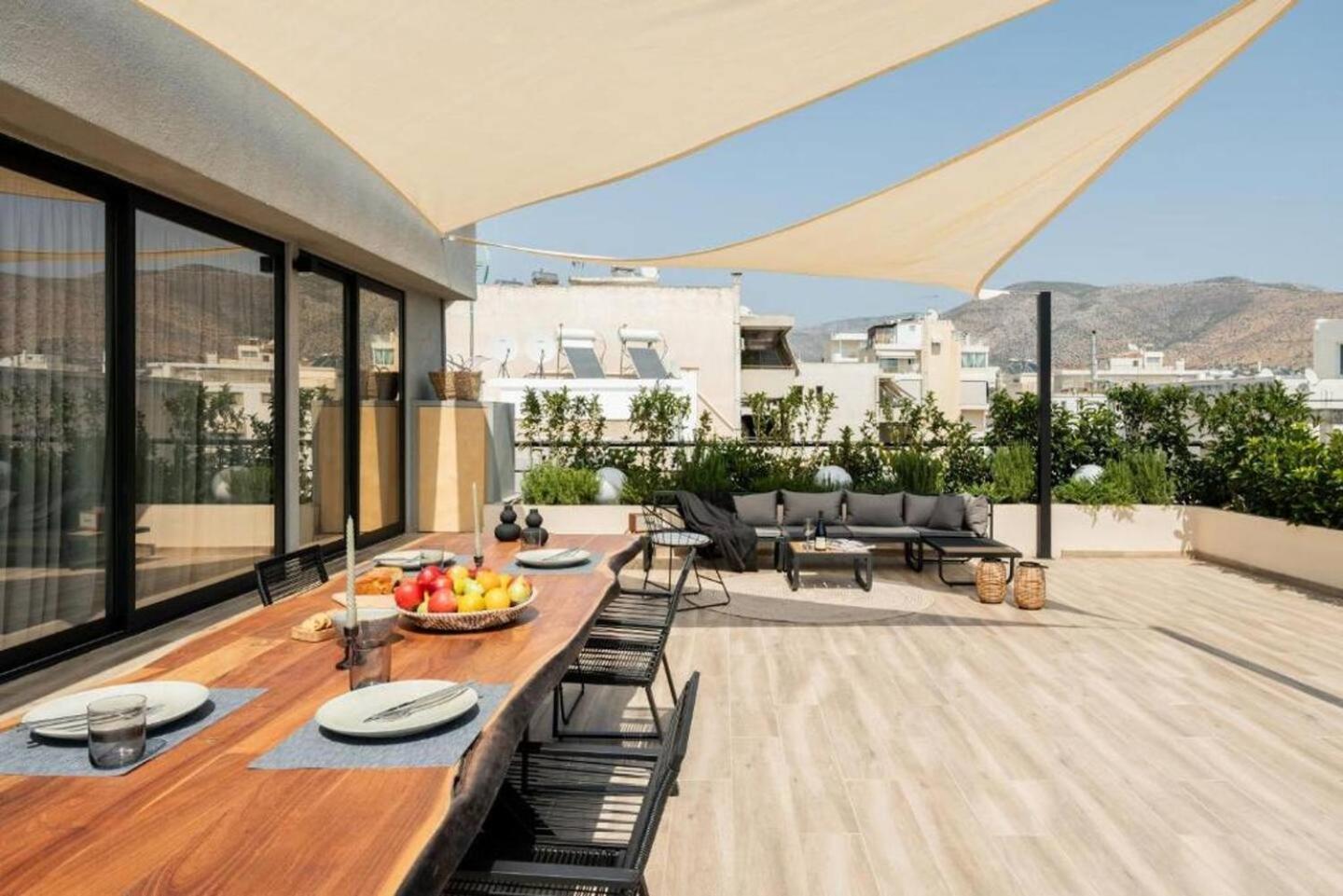 5Bd Luxury Penthouse With Sea View Atenas Exterior foto