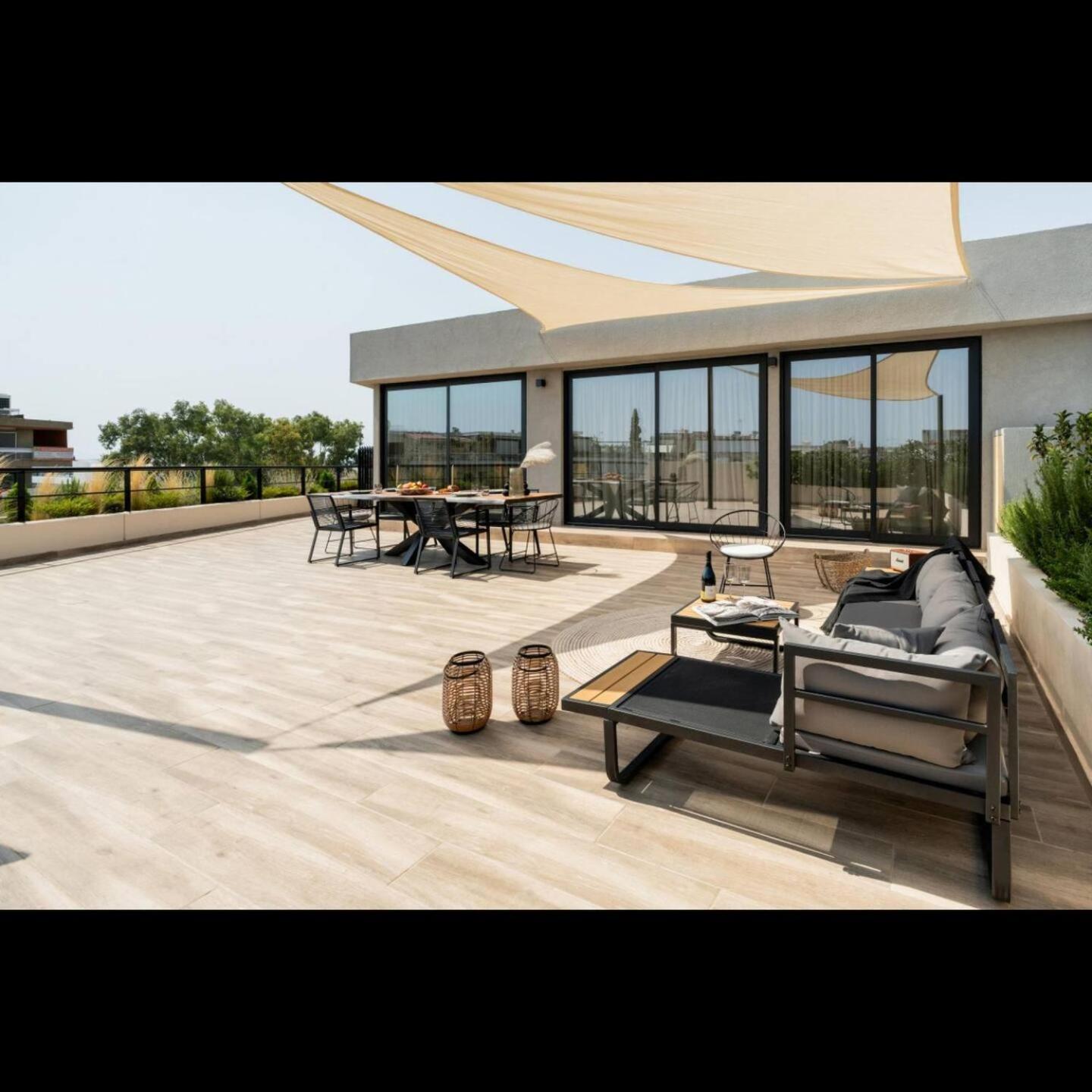 5Bd Luxury Penthouse With Sea View Atenas Exterior foto