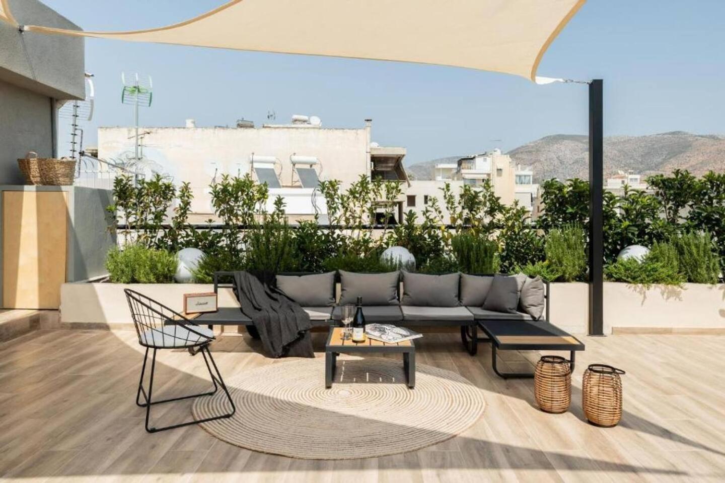 5Bd Luxury Penthouse With Sea View Atenas Exterior foto
