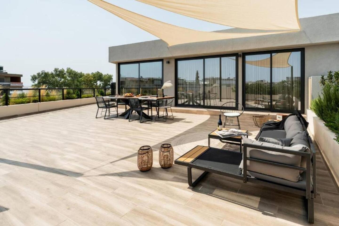 5Bd Luxury Penthouse With Sea View Atenas Exterior foto