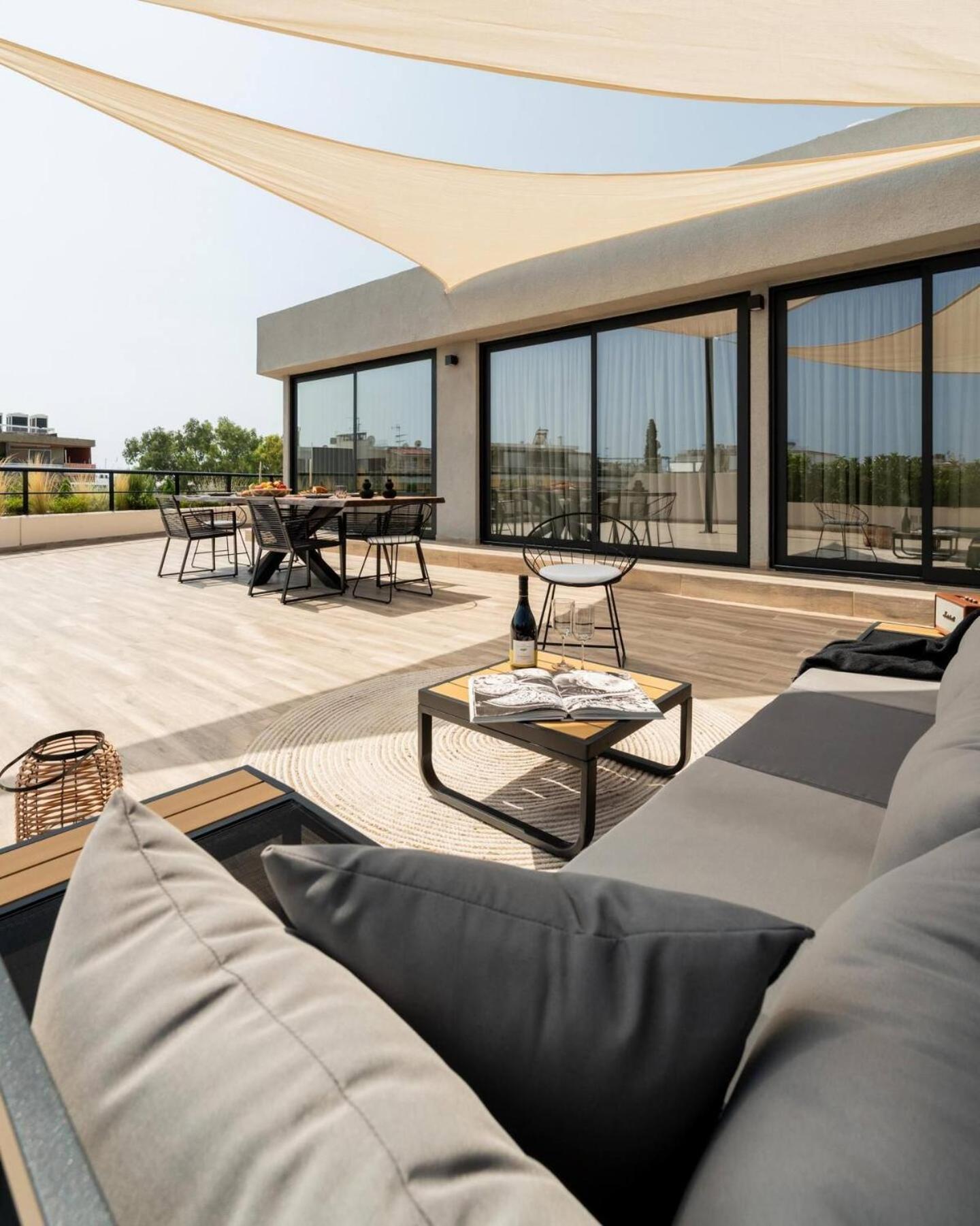 5Bd Luxury Penthouse With Sea View Atenas Exterior foto
